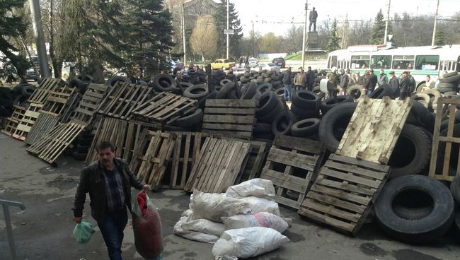 Ситуация в Донецкой области. Архивное фото