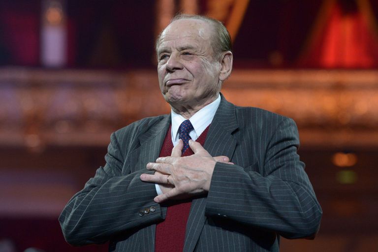 Актер Георгий Обухов на церемонии вручения премии Золотая маска Актер Георгий Обухов на церемонии вручения премии Золотая маска
