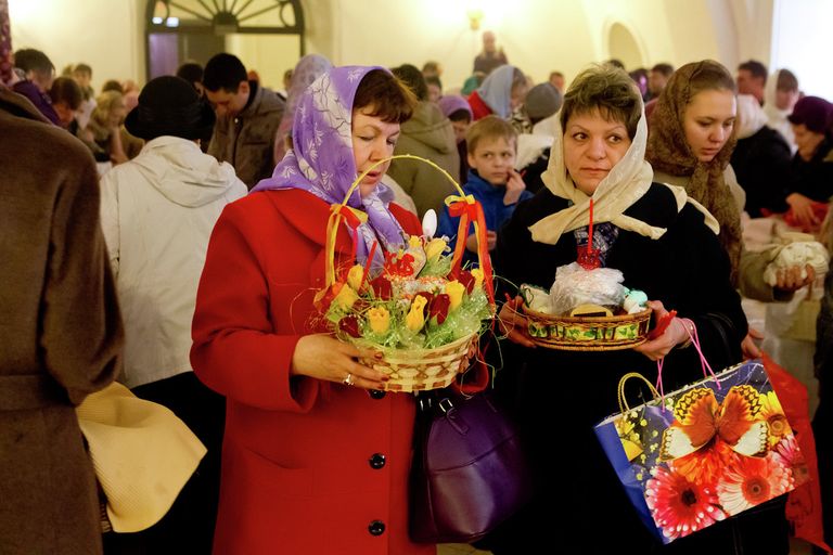 Празднование Пасхи в Томске Празднование Пасхи в Томске
