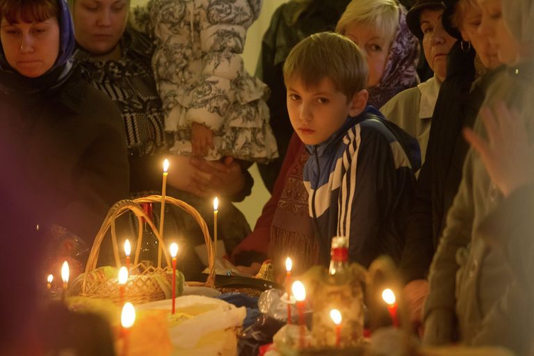Празднование Пасхи в Томске Празднование Пасхи в Томске