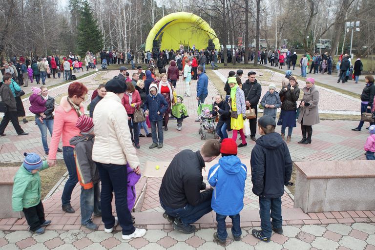Празднование Пасхи в Томске Празднование Пасхи в Томске