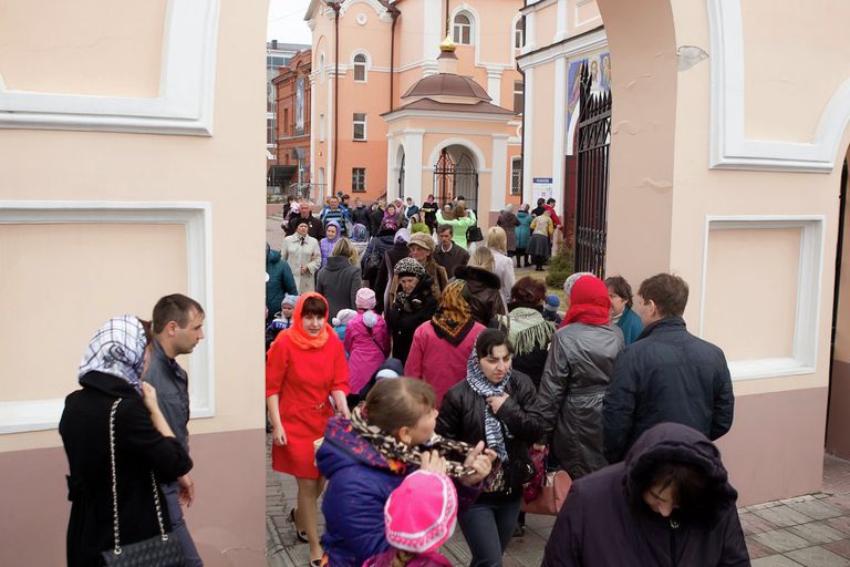 Празднование Пасхи в Томске Празднование Пасхи в Томске