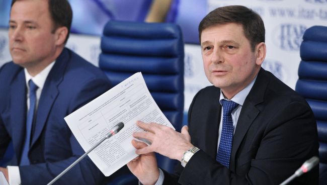 Руководитель Федерального космического агентства Олег Остапенко. Архивное фото