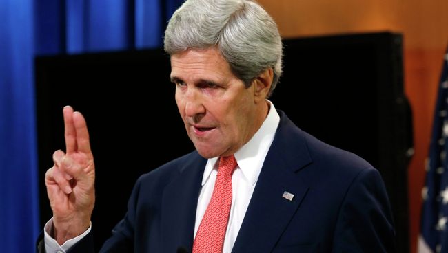 Государственный секретарь США Джон Керри. Архивное фото Государственный секретарь США Джон Керри. Архивное фото