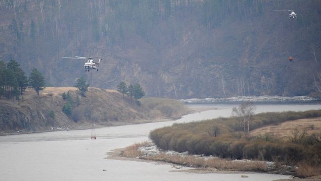Ликвидация последствий пожара в воинской части в Забайкальском крае