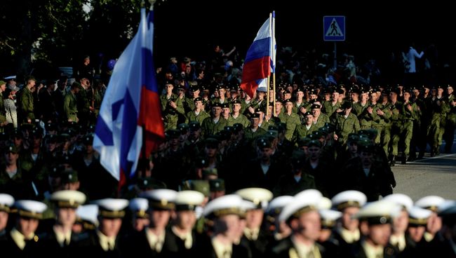 Репетиция Парада Победы в Севастополе Репетиция Парада Победы в Севастополе