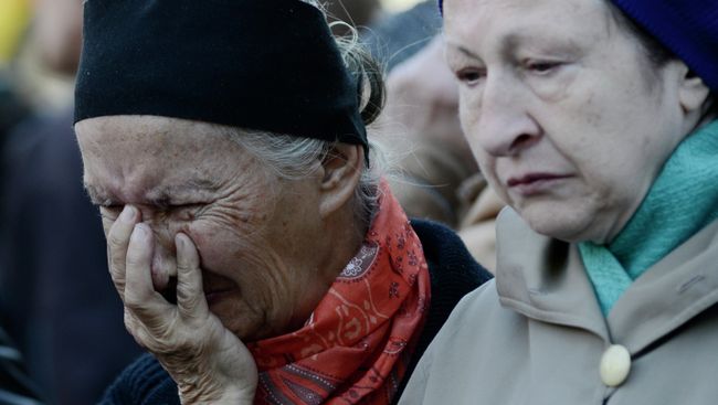 Похороны погибших в результате трагических событий в Одессе 2 мая