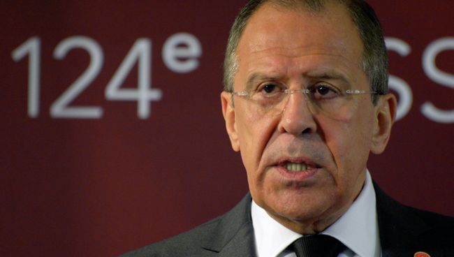 Министр иностранных дел РФ Сергей Лавров. Архивное фото