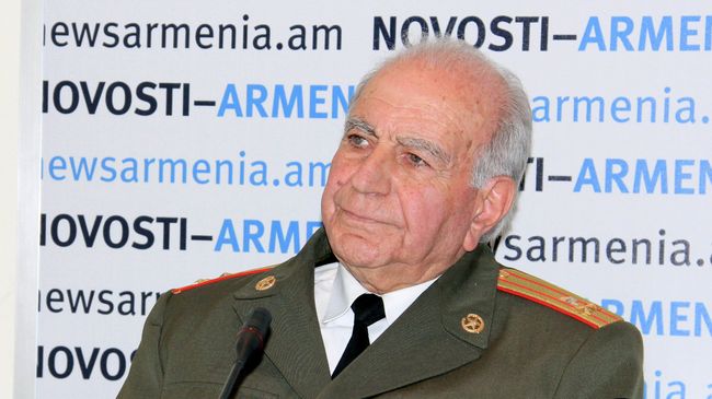 Председатель Комитета ветеранов войны и Вооруженных сил Армении Петрос Арташесович Петросян