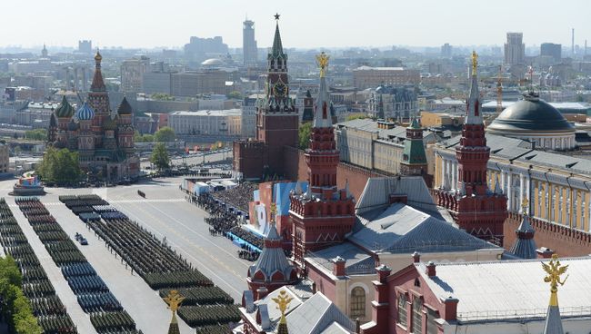 Парад Победы в Москве. Архивное фото