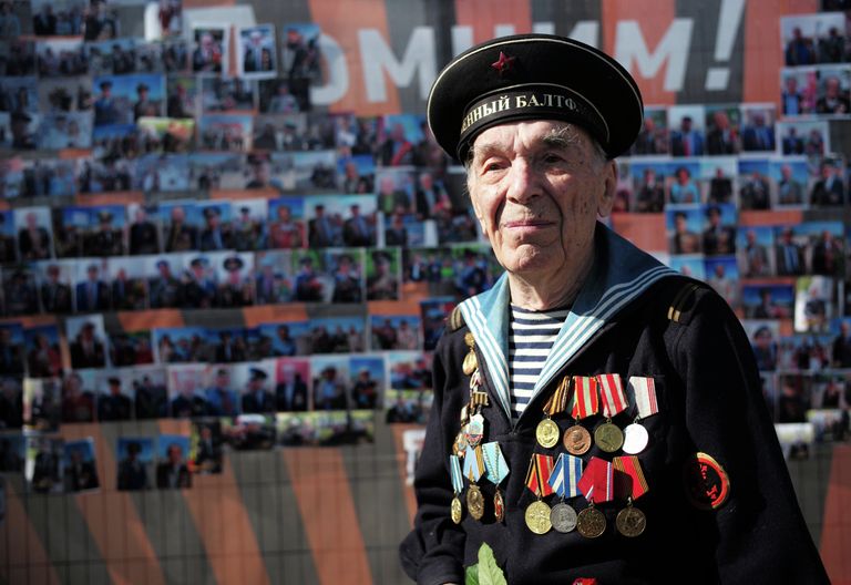 Ветеран Великой Отечественной войны Евгений Ермолаев, воевавший на Краснознаменном балтийском флоте Ветеран Великой Отечественной войны Евгений Ермолаев, воевавший на Краснознаменном балтийском флоте
