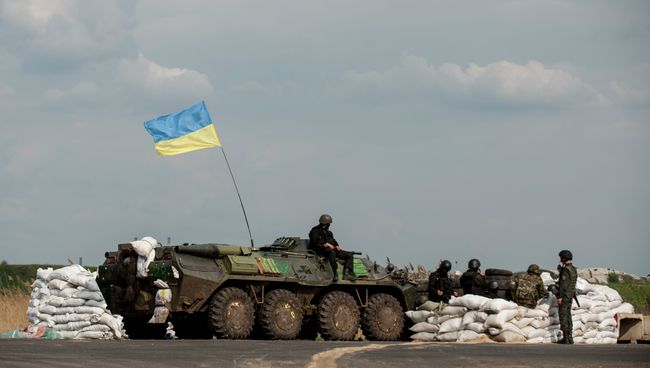 Солдаты украинской армии