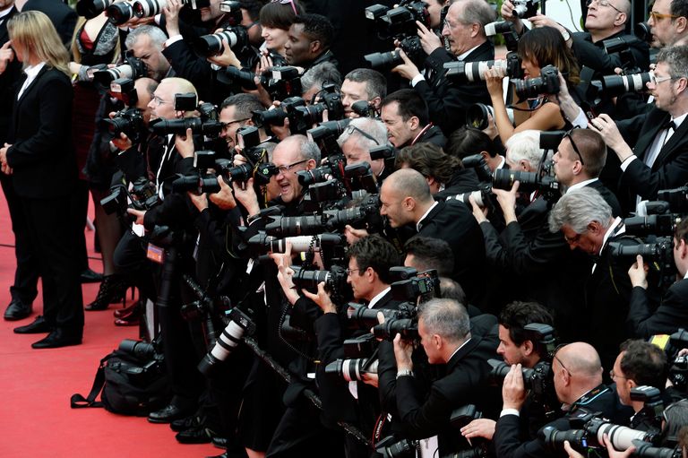 Фотографы на церемонии открытия 67-ого Каннского фестиваля