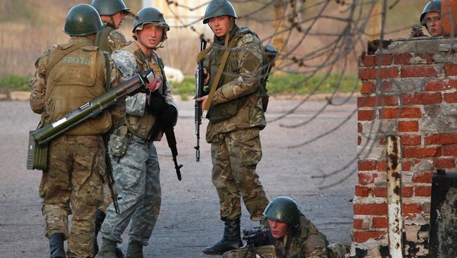 Солдаты украинской армии. Архивное фото