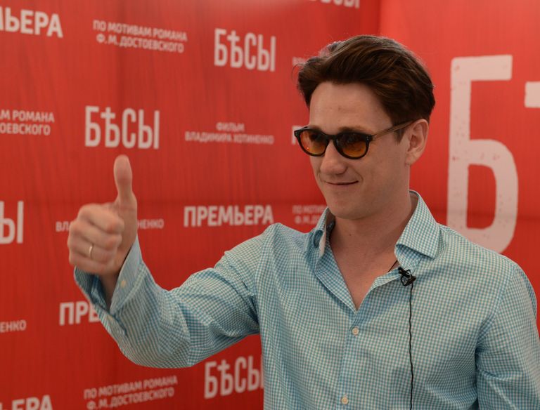 Закрытая премьера фильма Владимира Хотиненко Бесы. Актер Антон Шагин