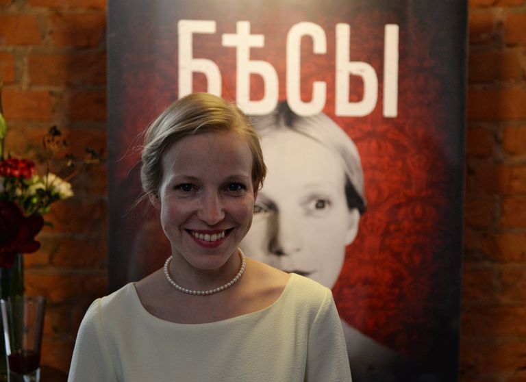 Закрытая премьера фильма Владимира Хотиненко Бесы. Актриса Мария Шалаева