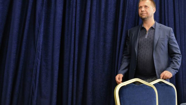 Пресс-конференция премьер-министра ДНР Александра Бородая в Донецке