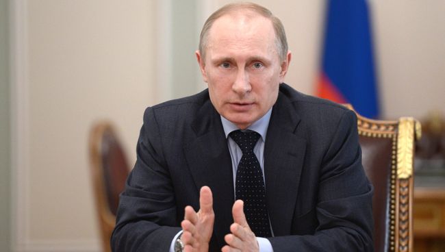 Президент России Владимир Путин. Архивное фото Президент России Владимир Путин. Архивное фото