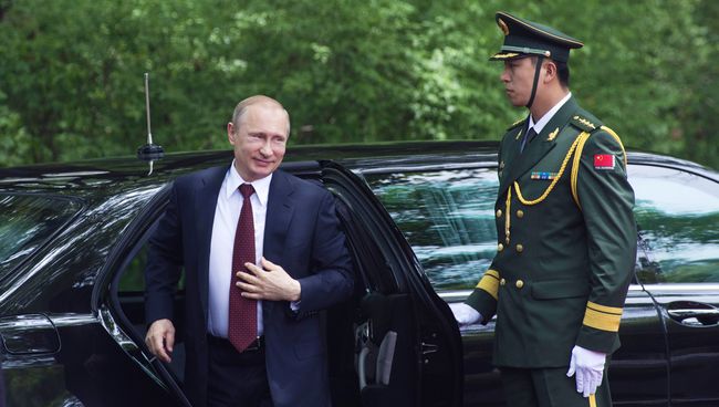 Официальный визит В.Путина в Китайскую Народную Республику