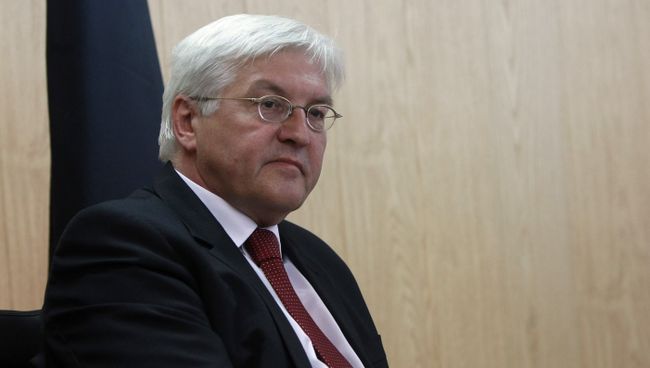 Глава МИД ФРГ Франк-Вальтер Штайнмайер, архивное фото Глава МИД ФРГ Франк-Вальтер Штайнмайер, архивное фото