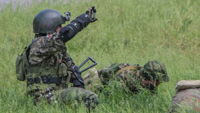 Бойцы народного ополчения Донбасса. Архивное фото