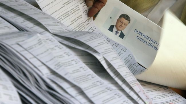 Подсчет голосов на внеочередных выборах президента Украины Подсчет голосов на внеочередных выборах президента Украины