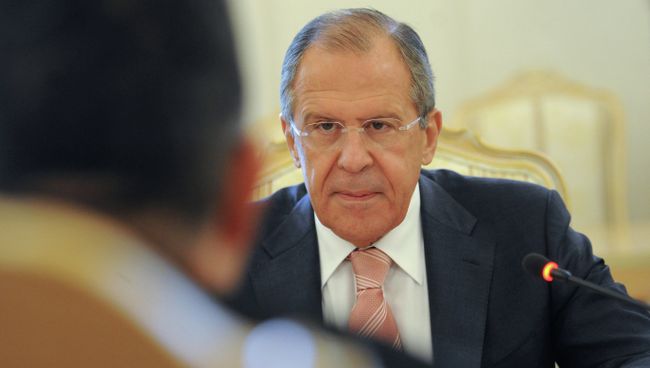 Министр иностранных дел РФ Сергей Лавров. Архивное фото