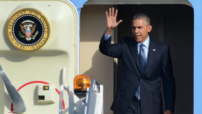 Самолет президента США Барака Обамы. Архивное фото