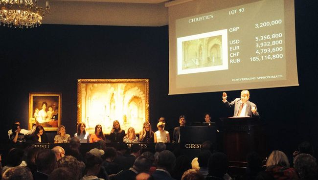 Картина Верещагина продана с торгов аукционного дома Christie's в Лондоне. Архивное фото Картина Верещагина продана с торгов аукционного дома Christie's в Лондоне. Архивное фото