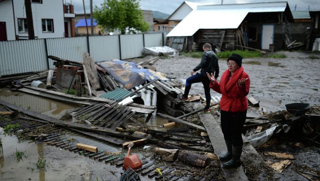 Последствия паводка в Республике Алтай