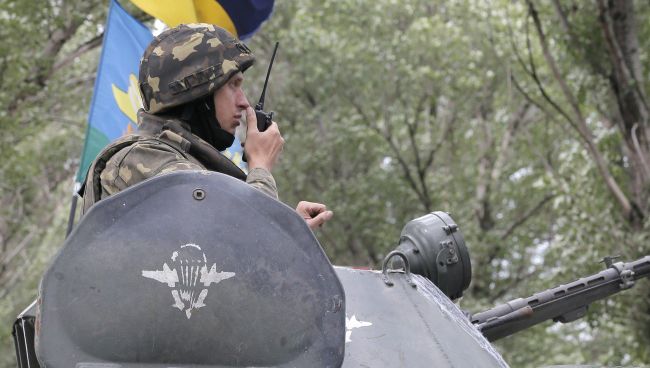 Бронетехника украинской армии. Архивное фото
