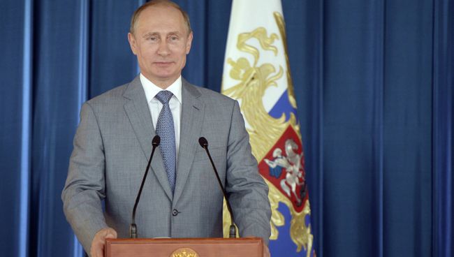 Президент России Владимир Путин.