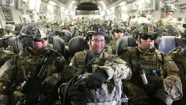Американские военнослужащие. Архивное фото