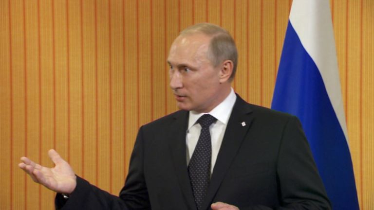 Нужно прекратить карательную операцию - Путин о событиях на Украине Нужно прекратить карательную операцию - Путин о событиях на Украине
