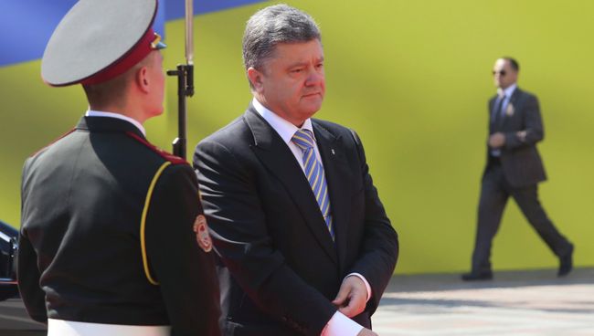 Инаугурация Петра Порошенко в Киеве. Архивное фото