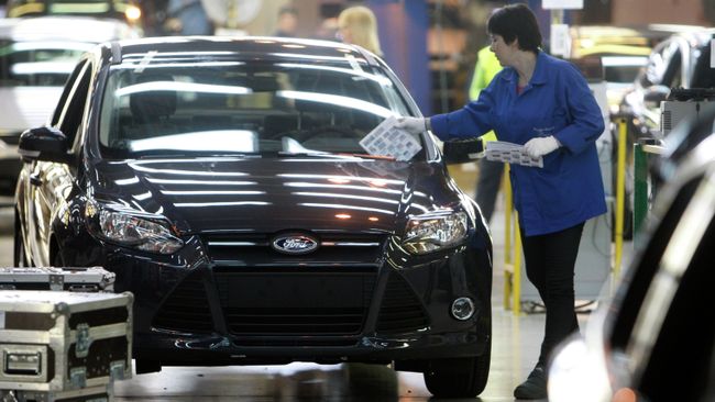 Работа завода Ford Sollers во Всеволожске