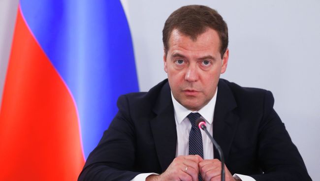 Председатель правительства РФ Дмитрий Медведев. Архивное фото