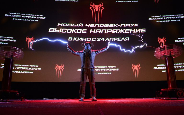 Премьера фильма Новый человек-паук: Высокое напряжение Премьера фильма Новый человек-паук: Высокое напряжение