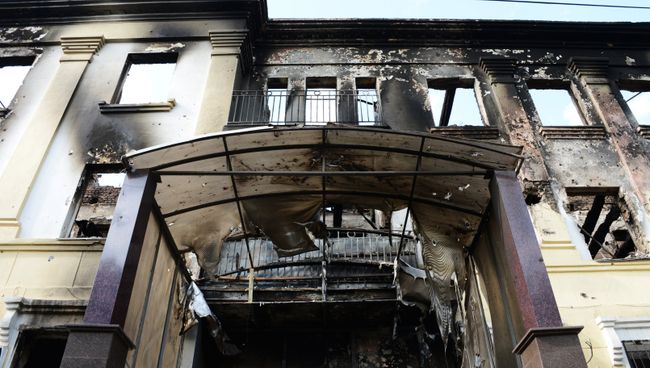 Ситуация в Мариуполе. Архивное фото Ситуация в Мариуполе. Архивное фото