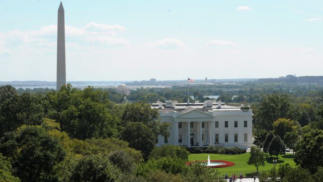 Белый дом США в Вашингтоне. Архивное фото