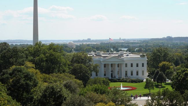 Белый дом США в Вашингтоне. Архивное фото