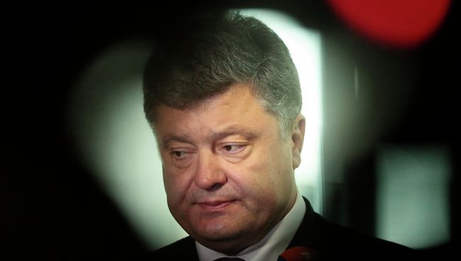 Президент Украины Петр Порошенко. Архивное фото Президент Украины Петр Порошенко. Архивное фото