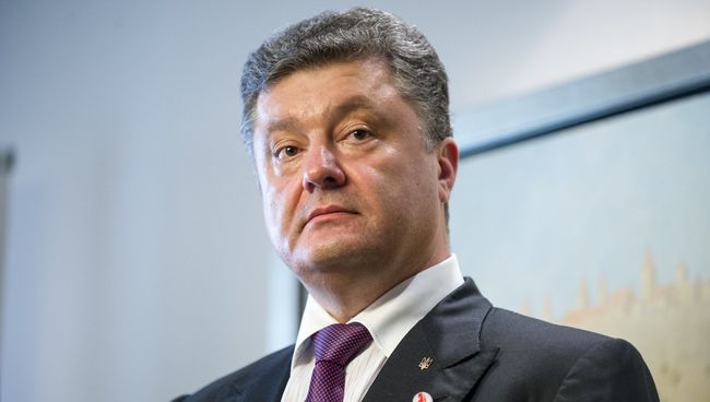 Президент Украины Петр Порошенко, архивное фото
