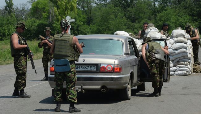 Ситуация на востоке Украины. Архивное фото
