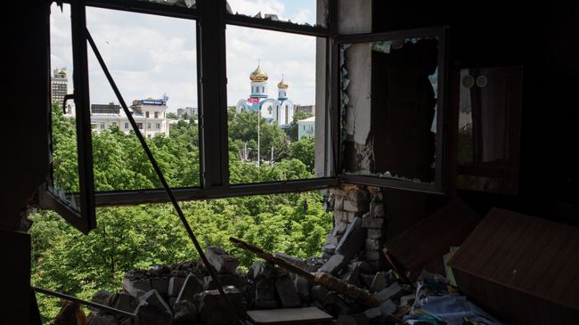 Ситуация в Луганске. Архивное фото