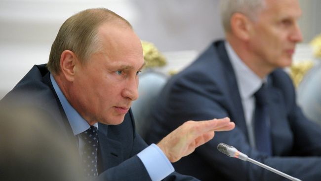 Президент России Владимир Путин, архивное фото Президент России Владимир Путин, архивное фото