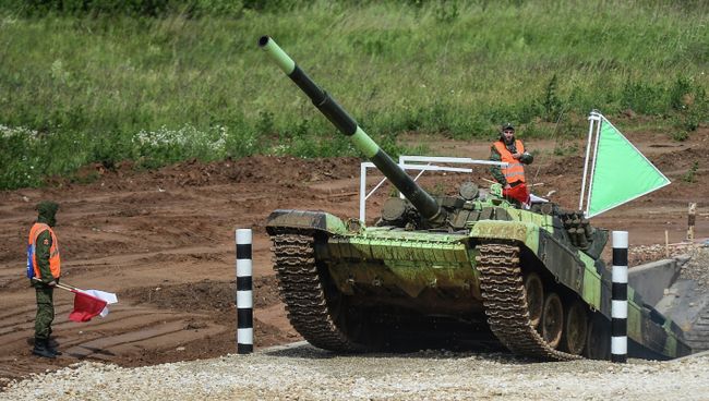 Всеармейский этап состязаний в рамках проведения соревнований Танковый биатлон-2014 Всеармейский этап состязаний в рамках проведения соревнований Танковый биатлон-2014