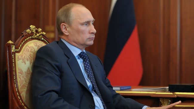 Президент России Владимир Путин. Архивное фото