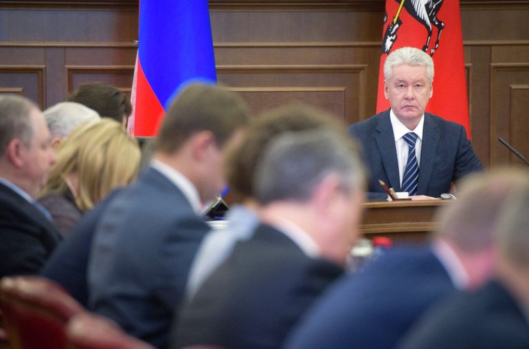 Оперативное совещание в Правительстве Москвы. Мэр Москвы Сергей Собянин Оперативное совещание в Правительстве Москвы. Мэр Москвы Сергей Собянин