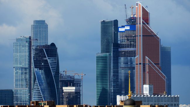 Московский международный деловой центр Москва-сити на Краснопресненской набережной. Архивное фото Московский международный деловой центр Москва-сити на Краснопресненской набережной. Архивное фото